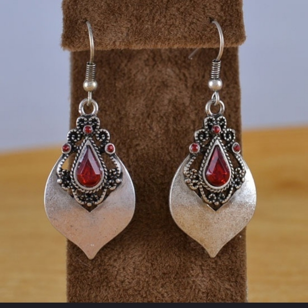 Vintage Tibetan Earrings